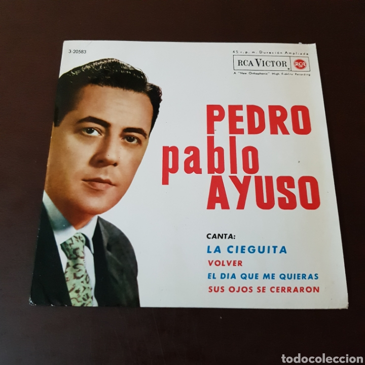 Discos de vinilo: PEDRO PABLO AYUSO - LA CIEGUITA ... - Foto 5