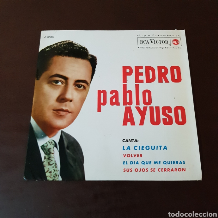 Discos de vinilo: PEDRO PABLO AYUSO - LA CIEGUITA ... - Foto 1