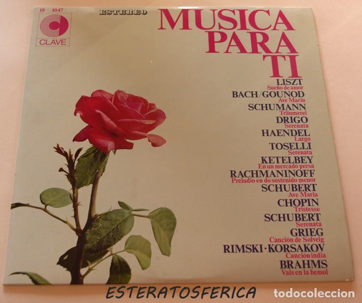 Dischi in vinile: MUSICA PARA TI - CLAVE 1967