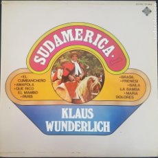 Discos de vinilo: KLAUS WUNDERLICH / SUDAMERICA 1 / LP DE 1980 / MUY BUEN ESTADO RF-8681. Lote 218961718