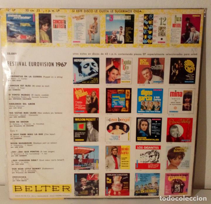 Discos de vinilo: Festival Eurovision 1967 - Foto 2