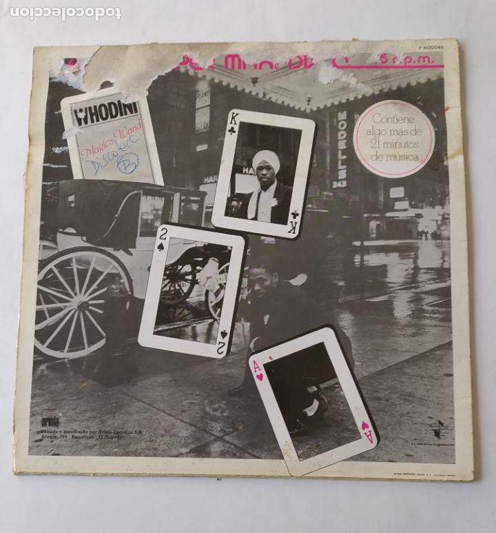 Discos de vinilo: WHODINI. MAGICS BAND. MAXI SINGLE. TDKDA75 - Foto 1