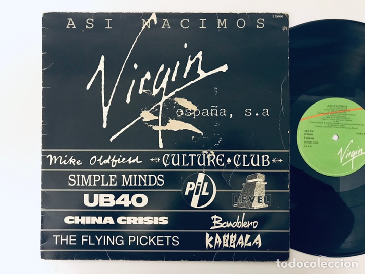 Discos de vinilo: Virgin, As&iacute; Nacimos - Foto 1