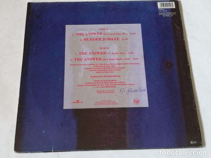 Discos de vinilo: Garland Jeffreys - The Answer - 1991 - Foto 2