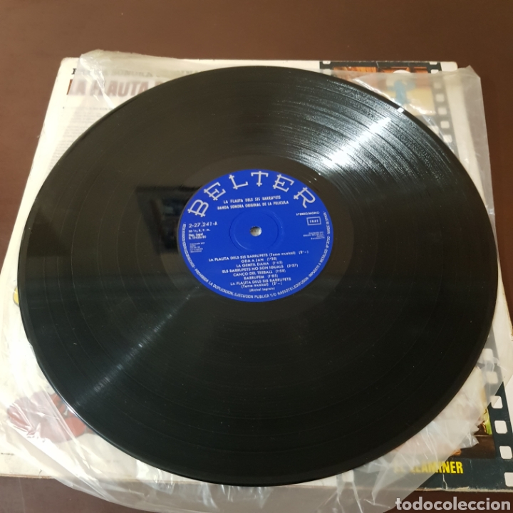 Discos de vinilo: LP - LA FLAUTA DELS SIS BARRUFETS - BELTER 1981 - Foto 4