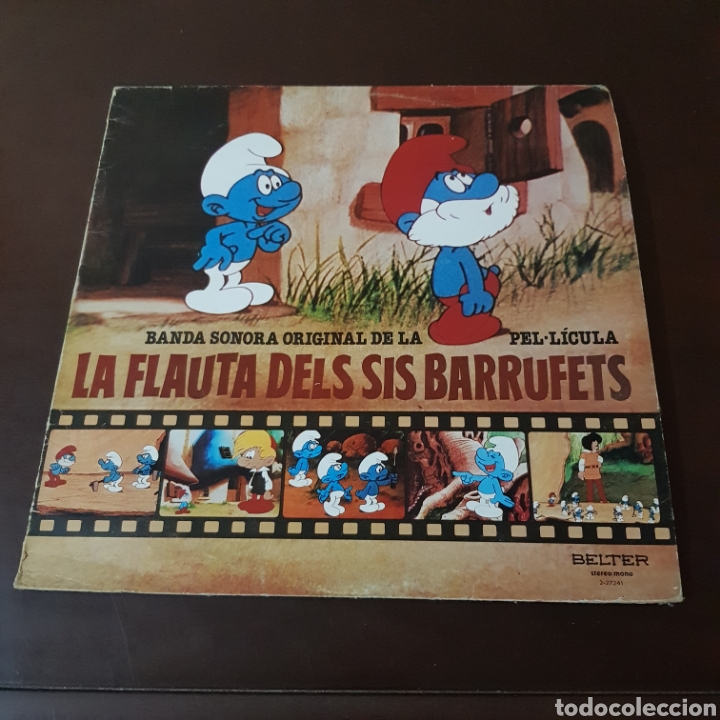 Discos de vinilo: LP - LA FLAUTA DELS SIS BARRUFETS - BELTER 1981 - Foto 6