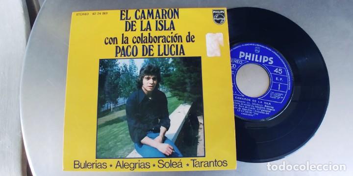 Discos de vinilo: CAMARON DE LA ISLA-EP BULERIAS +3 - Foto 1