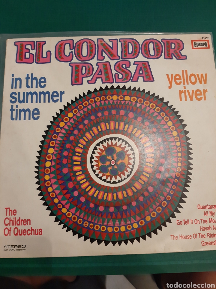 Discos de vinil: EL C&Oacute;NDOR PASA EUROPA ALEMANIA VINILO A ESTRENAR