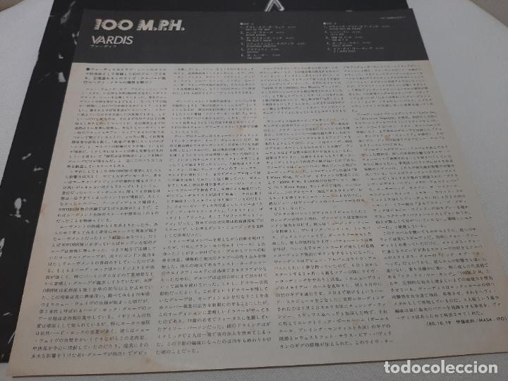 Discos de vinilo: VARDIS -100 M.P.H.- (1980) LP DISCO VINILO - Foto 6