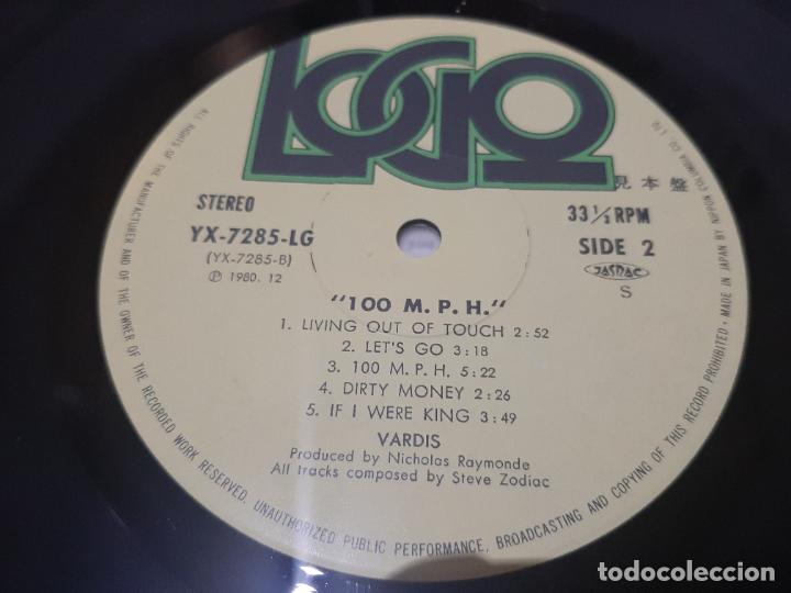Discos de vinilo: VARDIS -100 M.P.H.- (1980) LP DISCO VINILO - Foto 10