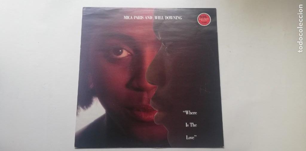 Discos de vinilo: SJ1- Mica Paris & Will Downing Where Is ThE- VINILO(LP) - PORTADA G+/ DISCO VG