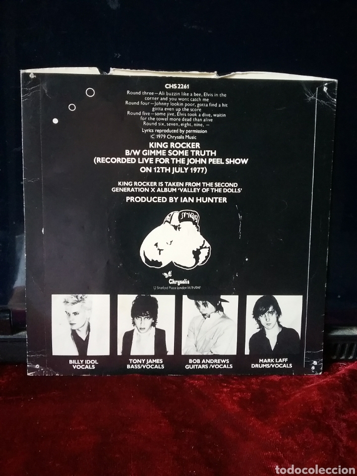 Discos de vinilo: GENERATION X 1978 Chrysalis Records. - Foto 2