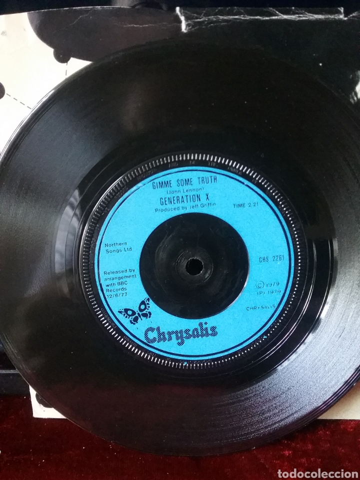 Discos de vinilo: GENERATION X 1978 Chrysalis Records. - Foto 3