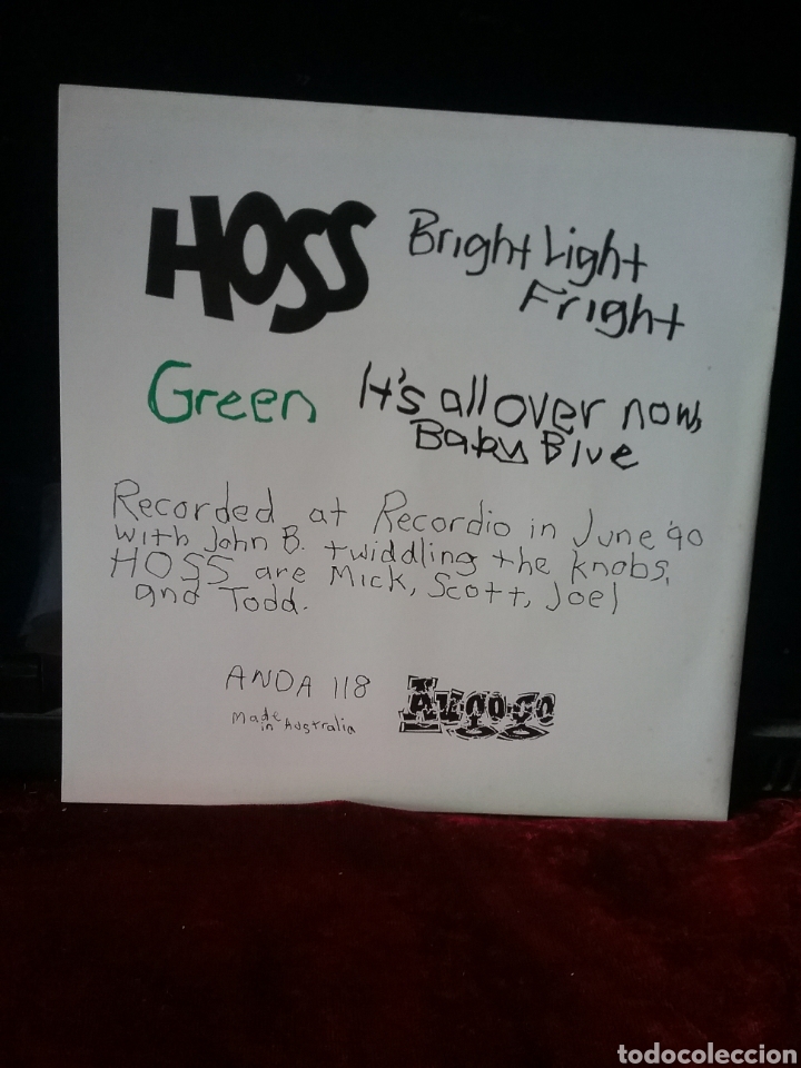 Discos de vinilo: HOSS 1990 Hrd- Rock Australiano Augo-go Records - Foto 2
