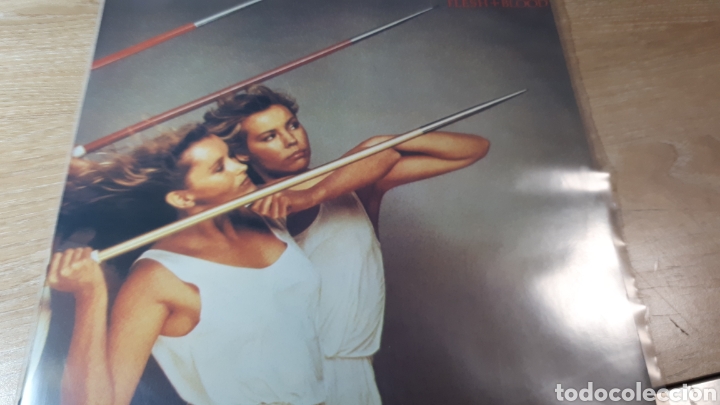 Discos de vinilo: ROXY MUSIC FLESH + BLOOD - Foto 1