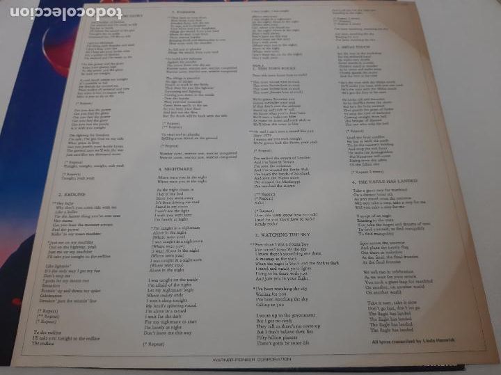 Discos de vinilo: SAXON -POWER & THE GLORY- (1983) - Foto 5