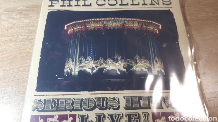 Discos de vinilo: PHIL COLLINS LIVE DOBLE LP - Foto 1