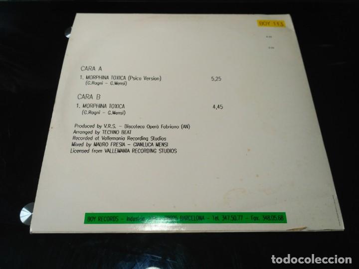 Discos de vinilo: Techno Beat - Morphina Toxica (12&rdquo;) - Foto 2