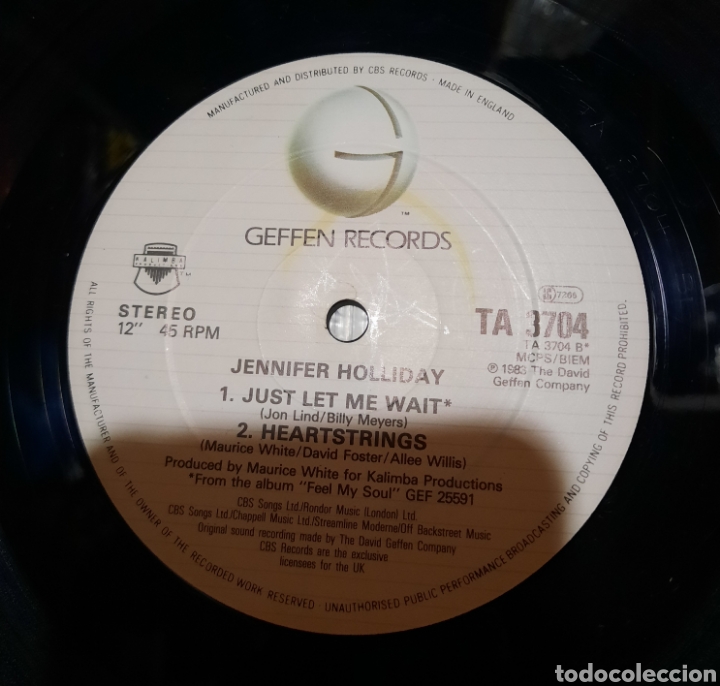 Discos de vinilo: Jennifer Holliday - I am love - Foto 4