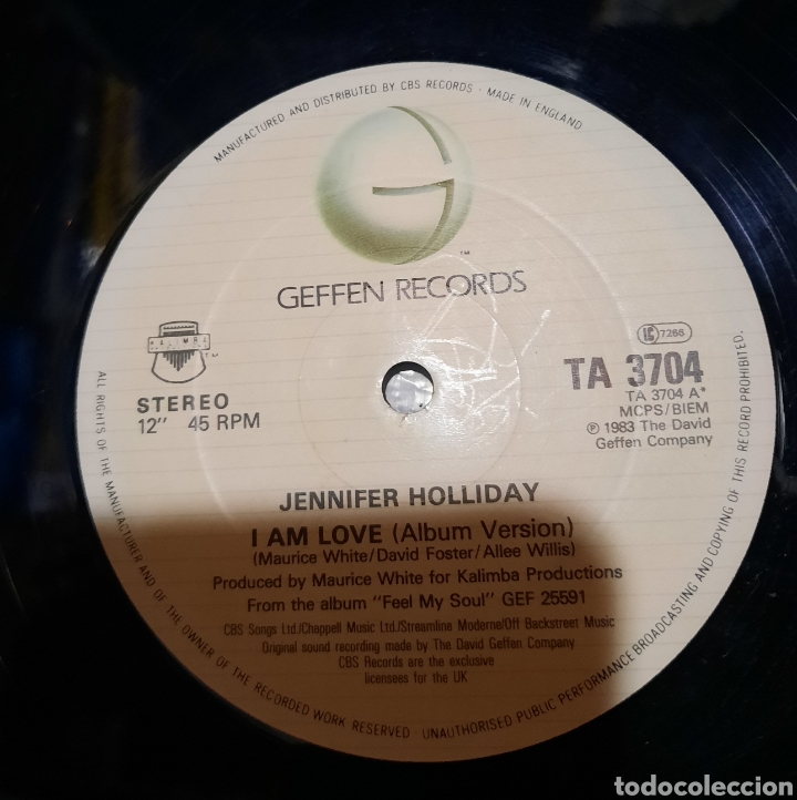 Discos de vinilo: Jennifer Holliday - I am love - Foto 1