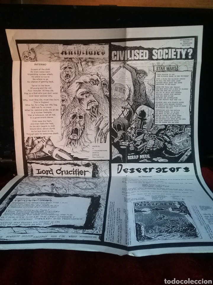 Discos de vinilo: WILL EVIL WIN 1987 Flexi Ep. - Foto 4