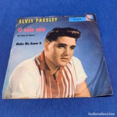 Discos de vinilo: SINGLE ELVIS PRESLEY - O SOLE MIO (IT'S NOW OR NEVER) - GERMANY - 1960. Lote 219177671