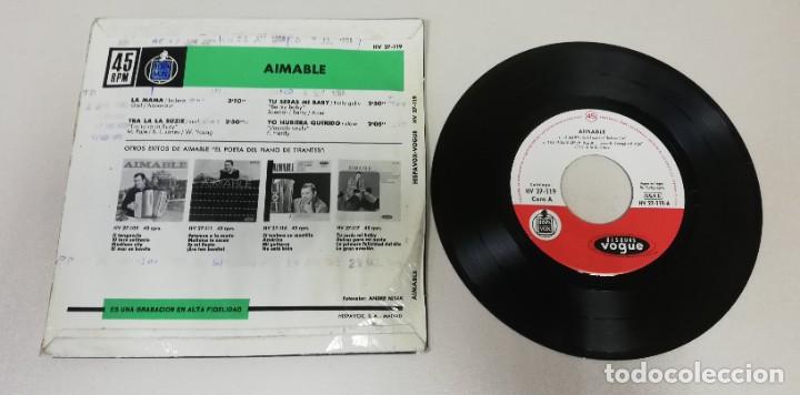 Discos de vinilo: Aimable - La Mamma (7&rdquo;, Single) - Foto 2