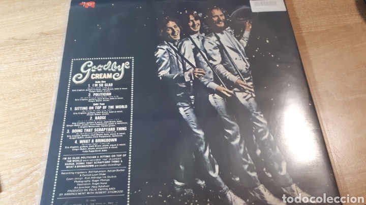 Discos de vinilo: CREAM GOODBYE - Foto 2