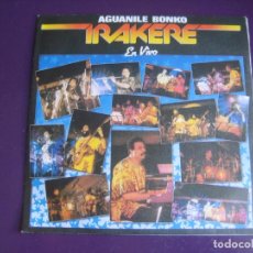 Discos de vinilo: IRAKERE - AGUANILE BONKO LIVE - SG MOVIEPLAY 1982 - LATIN JAZZ - SIN ESTRENAR