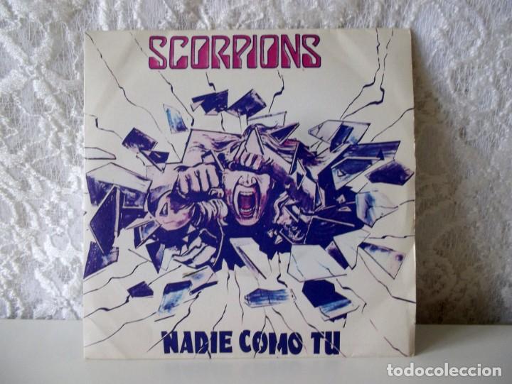 Discos de vinilo: SCORPIONS-SINGLE-NADIE COMO TU-1982 - Foto 1