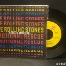 Discos de vinilo: THE ROLLING STONES EMOTIONAL RESCUE + 1 SINGLE SPAIN 1980 PDELUXE