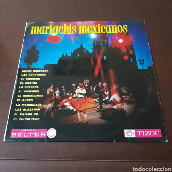 Discos de vinilo: MARIACHIS MEXICANOS - BELTER TIZOC - Foto 6