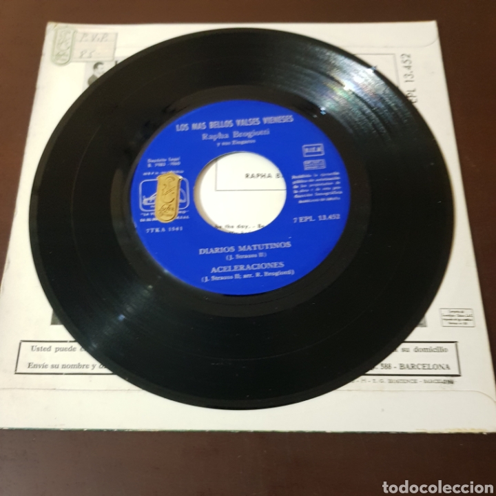 Discos de vinilo: RAPHA BROGIOTTI Y SUS ZINGAROS - LA VOZ DE SU AMO - Foto 3