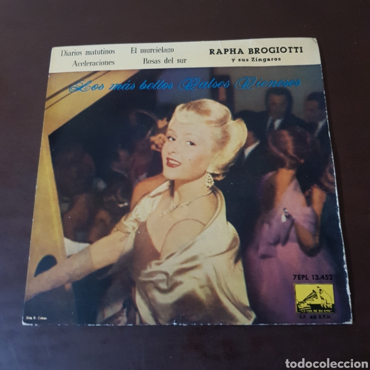 Discos de vinilo: RAPHA BROGIOTTI Y SUS ZINGAROS - LA VOZ DE SU AMO - Foto 1
