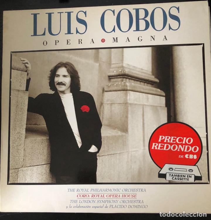 Discos de vinilo: LUIS COBOS, LP OPERA MAGNA, CLASICOS, CLASSIC HITS - Foto 1