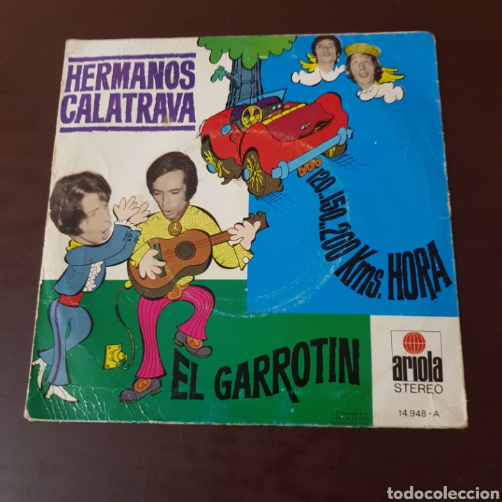 Discos de vinilo: HERMANOS CALATRAVA - EL GARROTIN ... - Foto 2