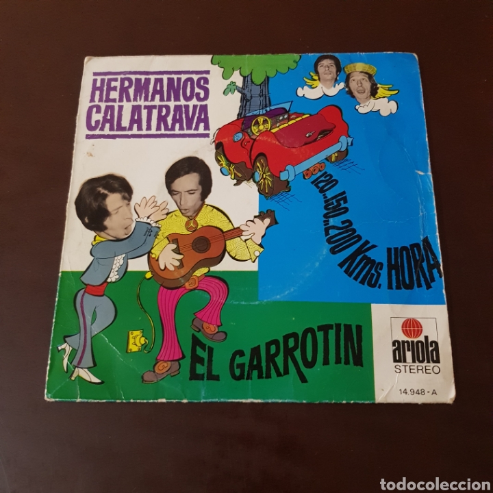 Discos de vinilo: HERMANOS CALATRAVA - EL GARROTIN ... - Foto 5