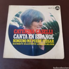 Disques de vinyle: CATERINA CASELLI - CANTA EN ESPAÑOL - NINGUNO ME PUEDE JUZGAR .... Lote 219287812