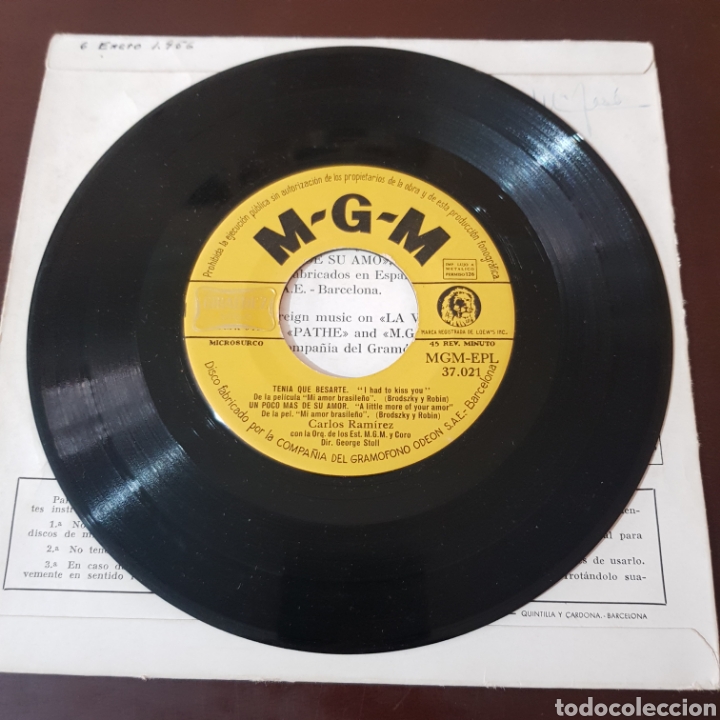 Discos de vinilo: CARLOS RAM&Iacute;REZ - BARBARA RUICK - Foto 3