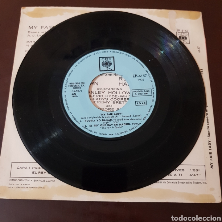 Discos de vinilo: MY FAIR LADY - AUDREY HEPBURN - REX HARRISON - Foto 2
