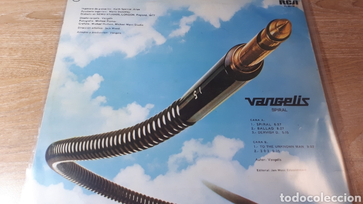 Discos de vinilo: VANGELIS SPIRAL - Foto 2