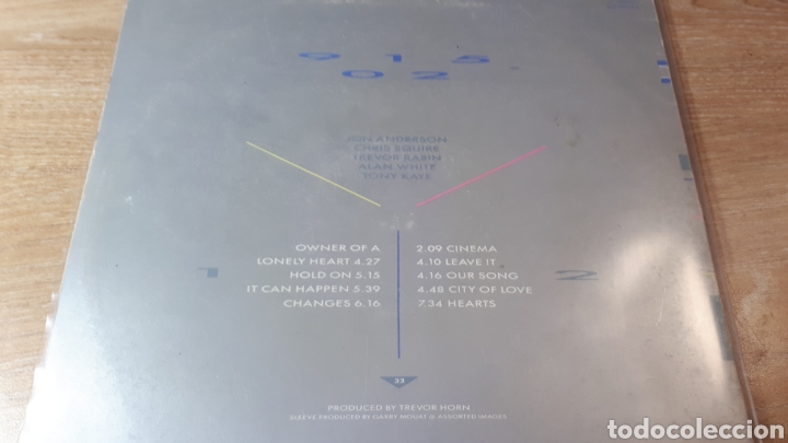 Discos de vinilo: YES 90125 - Foto 2