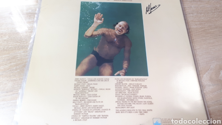 Discos de vinilo: JIMMY BUFFETT CHANGES IN ATTITUDES - Foto 2