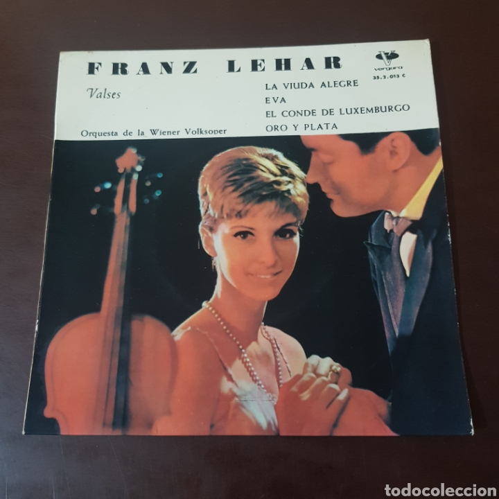 Discos de vinilo: FRANZ LEHAR VALSES - LA VIUDA ALEGRE- EVA ... - Foto 1