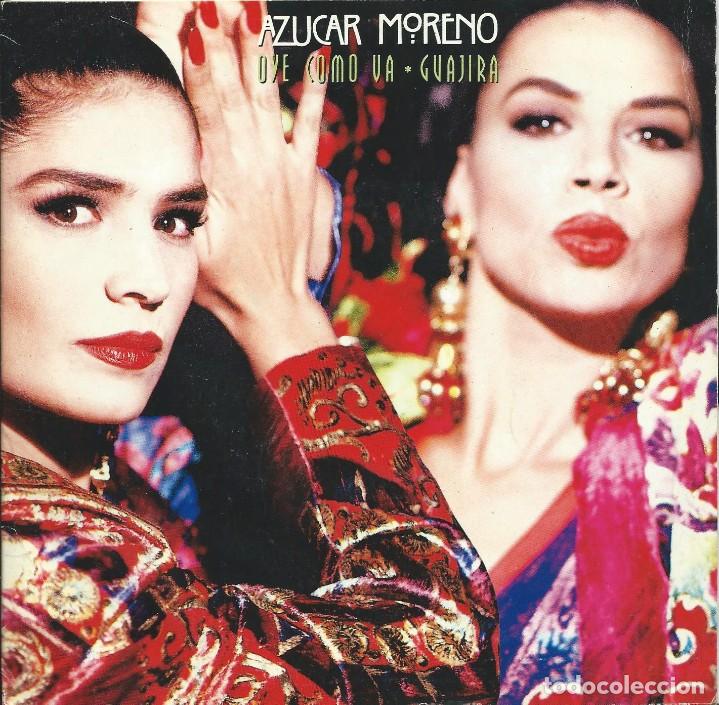 Discos de vinilo: Azucar Moreno Oye como va single 45 rpm. - Foto 1