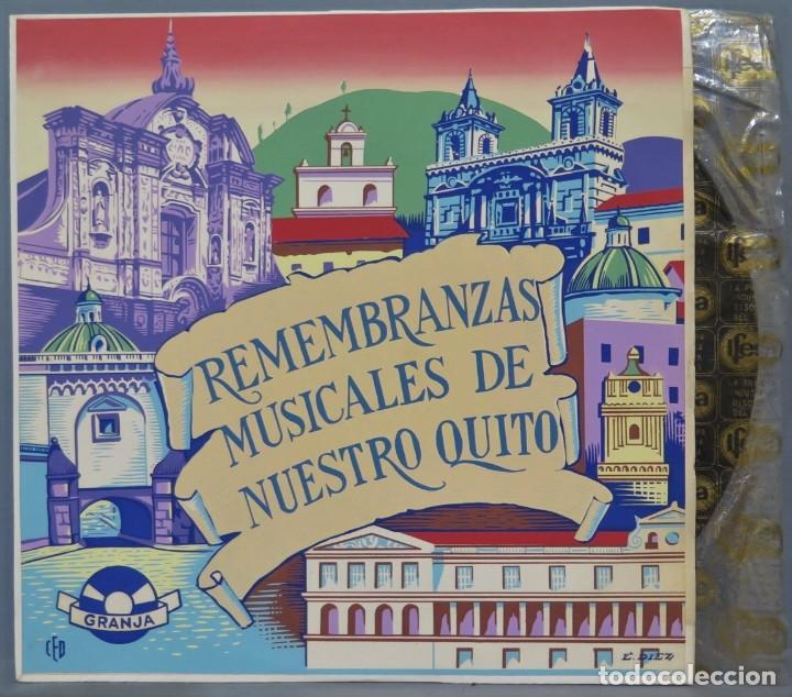 Discos de vinilo: LP. REMEMBRANZAS MUSICALES DE NUESTRO QUITO - Foto 1