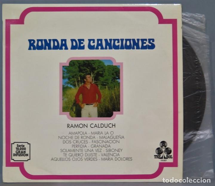 Discos de vinilo: LP. RAMON CALDUCH. RONDA DE CANCIONES - Foto 1