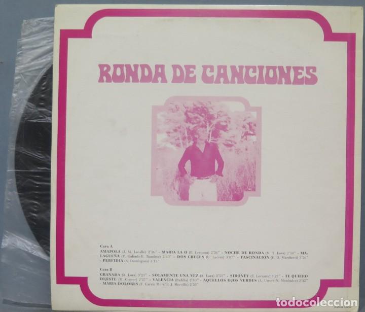 Discos de vinilo: LP. RAMON CALDUCH. RONDA DE CANCIONES - Foto 2