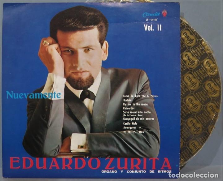 Discos de vinilo: LP. EDUARDO ZURITA. NUEVAMENTE - Foto 1
