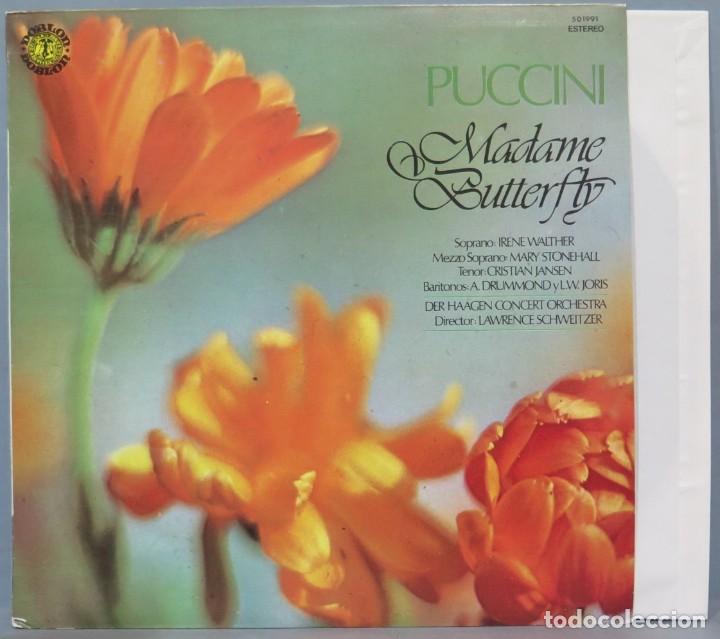 Discos de vinilo: LP. PUCCINI. MADAME BUTTERFLY - Foto 1